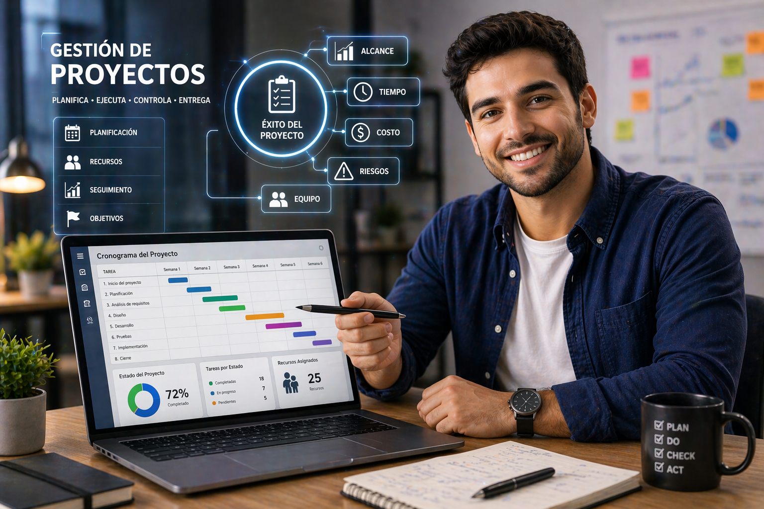 Cursos de Gestión de Proyectos IT Wall