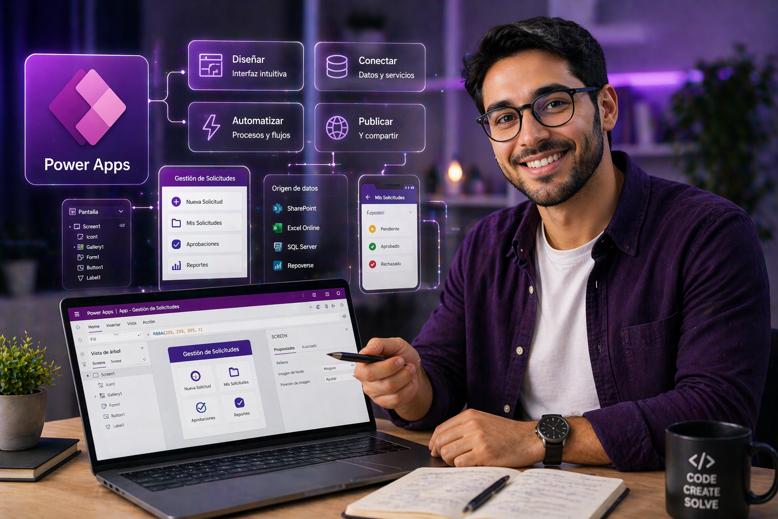 Cursos de Power Apps IT Wall